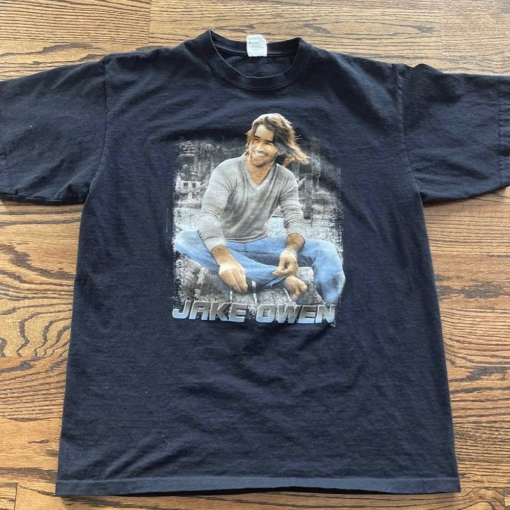 Jake Owen country music concert tshirt L